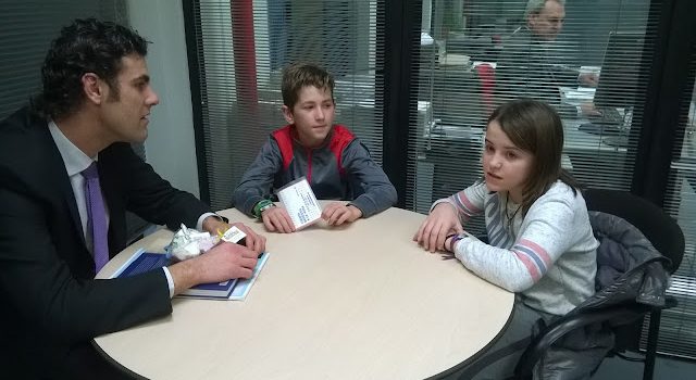 Visita a Ibercaja (CEIP «El Justicia de Aragón») Visita a Ibercaja (CEIP «El Justicia de Aragón»)