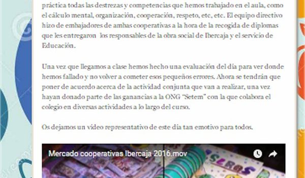 El día del mercado (Colegio «Británico») El día del mercado (Colegio «Británico»)