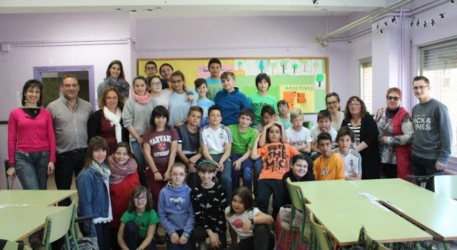 Alumnado del CEIP «Santiago Apóstol», de Grañén aprende a emprender a través de la experiencia de empresarios del territorio.