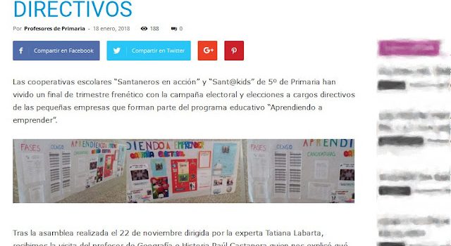 Las cooperativas eligen a sus cargos directivos (Colegio «Santa Ana», de Huesca) Las cooperativas eligen a sus cargos directivos (Colegio «Santa Ana», de Huesca)