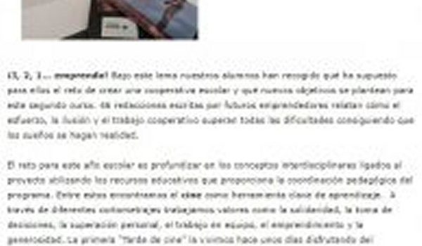 ¡Vive el emprendimiento! (Colegio «Santa Ana», de Huesca) ¡Vive el emprendimiento! (Colegio «Santa Ana», de Huesca)