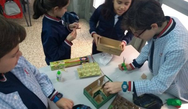 Comienza la producción (Colegio «Montessori», de Zaragoza)