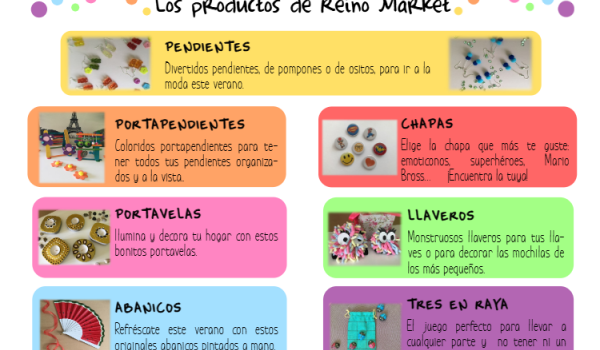 Folleto del mercadillo (CEIP «Reino de Aragón», de La Puebla de Alfindén)