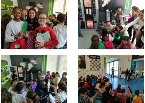 Visita a Podoactiva (Colegio «Santa Ana», de Huesca)
